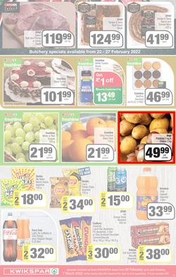 KWIKSPAR EASTERN CAPE : Grand Cash Giveaway (22 February - 07 March 2022) | Valid In Abbotsford, Beacon Isle, Beetlestone, Burt Drive, Butterworth, Cambridge West, Colchester, Dhaysons, East End, page 3