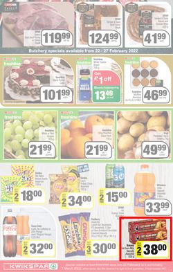 KWIKSPAR EASTERN CAPE : Grand Cash Giveaway (22 February - 07 March 2022) | Valid In Abbotsford, Beacon Isle, Beetlestone, Burt Drive, Butterworth, Cambridge West, Colchester, Dhaysons, East End, page 3