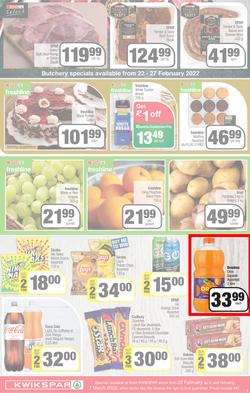 KWIKSPAR EASTERN CAPE : Grand Cash Giveaway (22 February - 07 March 2022) | Valid In Abbotsford, Beacon Isle, Beetlestone, Burt Drive, Butterworth, Cambridge West, Colchester, Dhaysons, East End, page 3