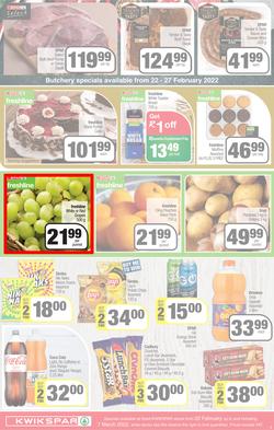 KWIKSPAR EASTERN CAPE : Grand Cash Giveaway (22 February - 07 March 2022) | Valid In Abbotsford, Beacon Isle, Beetlestone, Burt Drive, Butterworth, Cambridge West, Colchester, Dhaysons, East End, page 3