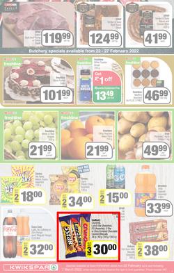 KWIKSPAR EASTERN CAPE : Grand Cash Giveaway (22 February - 07 March 2022) | Valid In Abbotsford, Beacon Isle, Beetlestone, Burt Drive, Butterworth, Cambridge West, Colchester, Dhaysons, East End, page 3