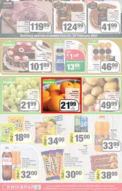 KWIKSPAR EASTERN CAPE : Grand Cash Giveaway (22 February - 07 March 2022) | Valid In Abbotsford, Beacon Isle, Beetlestone, Burt Drive, Butterworth, Cambridge West, Colchester, Dhaysons, East End, page 3