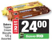 Bakers Topper Cream Biscuits-For 2 x 125g