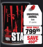 Universal Animal Stak 21 Packs