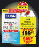 USN XT Burn One A Day 60 Vegi Capsules