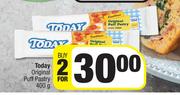 Today Original Puff Pastry-For 2 x 400g