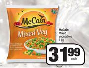 Mc Cain Mixed Vegetables-1kg Each