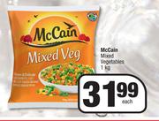 McCain Mixed Vegetables-1Kg Each