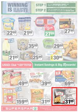 SUPERSPAR EASTERN CAPE (21 September - 3 October 2021) Valid In | Bluewater Bay, Amalinda, Knysna, Heather Park, Jeffery's Bay, Rosehill, Protea, Sedgefield, Spandau, page 3