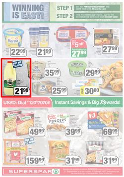 SUPERSPAR EASTERN CAPE (21 September - 3 October 2021) Valid In | Bluewater Bay, Amalinda, Knysna, Heather Park, Jeffery's Bay, Rosehill, Protea, Sedgefield, Spandau, page 3
