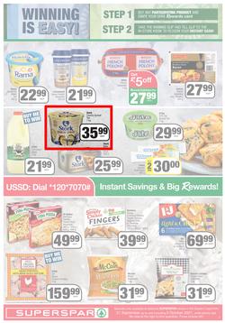 SUPERSPAR EASTERN CAPE (21 September - 3 October 2021) Valid In | Bluewater Bay, Amalinda, Knysna, Heather Park, Jeffery's Bay, Rosehill, Protea, Sedgefield, Spandau, page 3