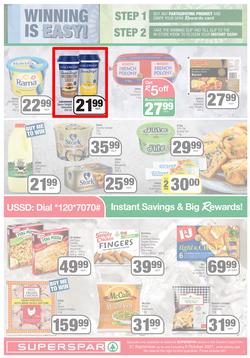 SUPERSPAR EASTERN CAPE (21 September - 3 October 2021) Valid In | Bluewater Bay, Amalinda, Knysna, Heather Park, Jeffery's Bay, Rosehill, Protea, Sedgefield, Spandau, page 3