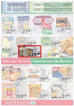 SUPERSPAR EASTERN CAPE (21 September - 3 October 2021) Valid In | Bluewater Bay, Amalinda, Knysna, Heather Park, Jeffery's Bay, Rosehill, Protea, Sedgefield, Spandau, page 3