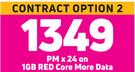 Samsung S22 Ultra 5G Black Smartphone- On 1GB Red Core More Data (24 Months)