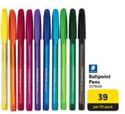 Staedtler Ballpoint Pens 317649-Per 10-Pack