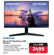 Samsung 60cm (24") Borderless LED Monitor LF24T350FHAXXA