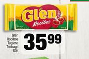 Glen Rooibos Tagless Teabags 80s