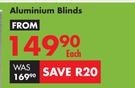 Aluminium Blinds-Each