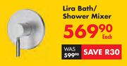 Diva Lira Bath / Shower Mixer