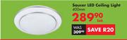 Saucer LED Ceiling Light