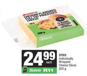 Spar Individually Wrapped Cheese Slices-200gm Each