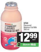 Spar Flavoured Medium Fat Milk-350ml Each