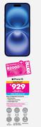 Apple iPhone 16-On 4.8GB Red Core