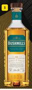 Bushmills 10 Year Old Single Malt Irish Whisky-750ml Each 