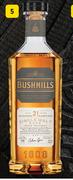 Bushmills 21 Year Old Single Malt Irish Whisky-750ml Each 