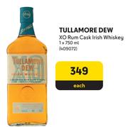 Tullamore Dew XO Rum Cask Irish Whiskey-750ml Each