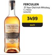 Fercullen 21 Year Old Irish Whiskey-750ml Each