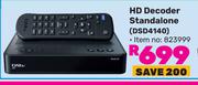 Dstv HD Decoder Standalone DSD4140