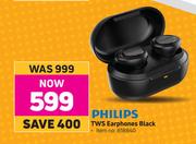 Philips TWS Earphones (Black)