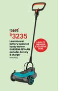 Gardena 18V 4Ah Handy Mower Battery Operated Lawn Mower