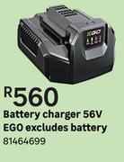 Ego Excludes Battey 56V Battery Charger