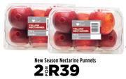 New Season Nectarine Punnets- For 2