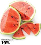 Watermelon Quarters- Each