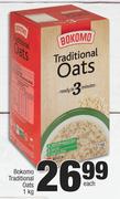 Bokomo Traditional Oats-1kg Each