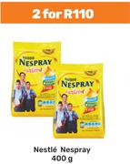 Nestle Nespray-For 2 x 400g