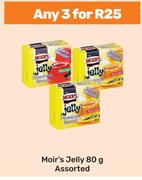 Moir's Jelly Assorted-For Any 3 x 80g