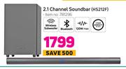 Hisense 2.1 Channel Soundbar HS212F