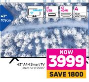 Hisense 43" A4H Smart TV