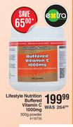Lifestyle Nutrition Buffered Vitamin C 1000mg Powder-300g