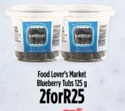Food Lover's Market Blueberry Tubs-For 2 x 125g