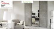 Allure Sliding Door Cement 250 x 92cm 81459047-Per Door Panel