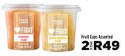 Fruit Cups Assorted-For 2