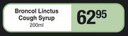 Broncol Linctus Cough Syrup-200ml