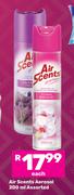 Air Scents Aerosol Assorted-200ml Each