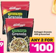 Kellogg's Granola Assorted-For Any 2 x 450g
