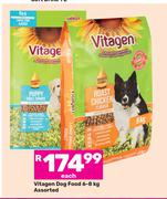 Vitagen Dog Food Assorted-6/8kg Each